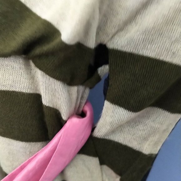 RED Valentino NWT Flutter Sleeve Dress ~ Pink Silk Belt ~ ARANA616 - A75 - Sz M - Picture 7 of 13